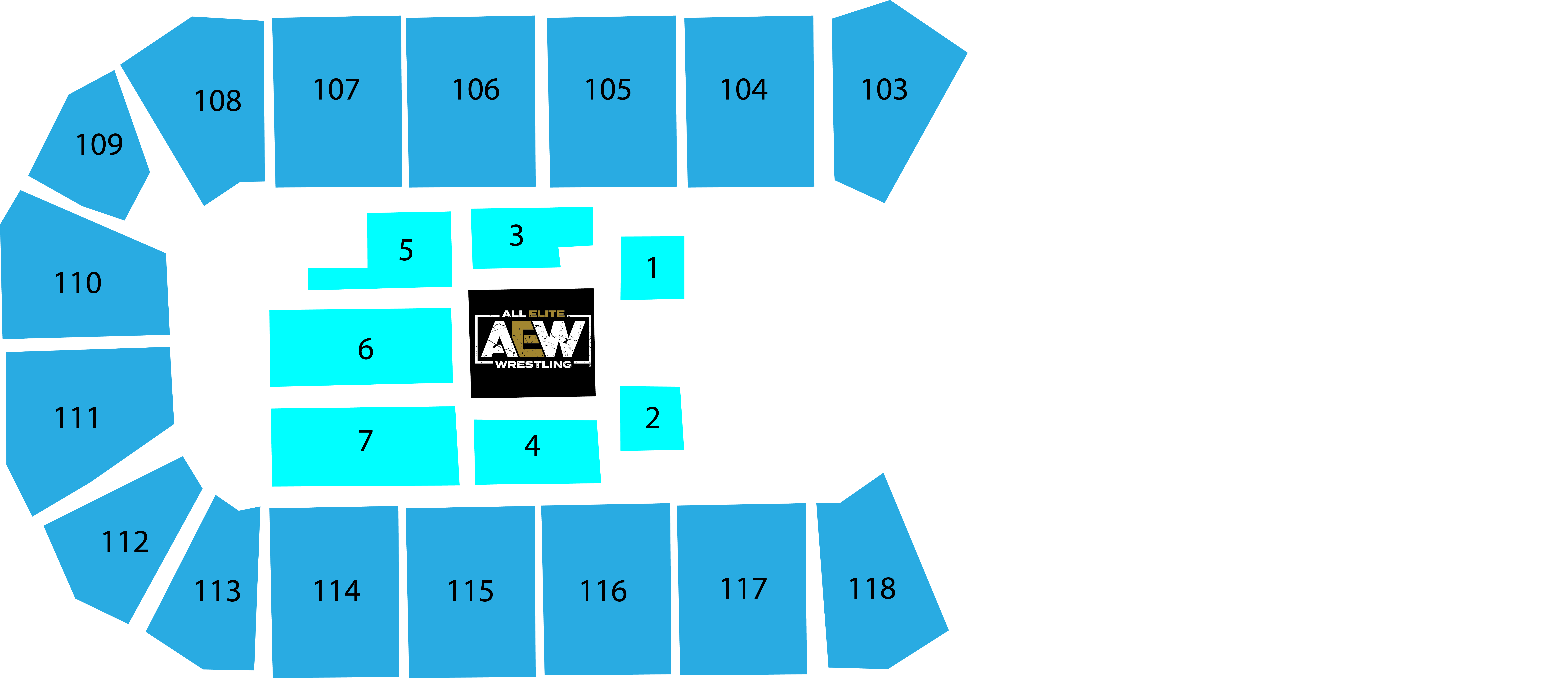 AEW Wrestling Cable Dahmer Arena