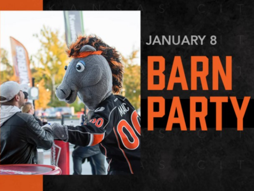 KC Mavericks Barn Party Cable Dahmer Arena