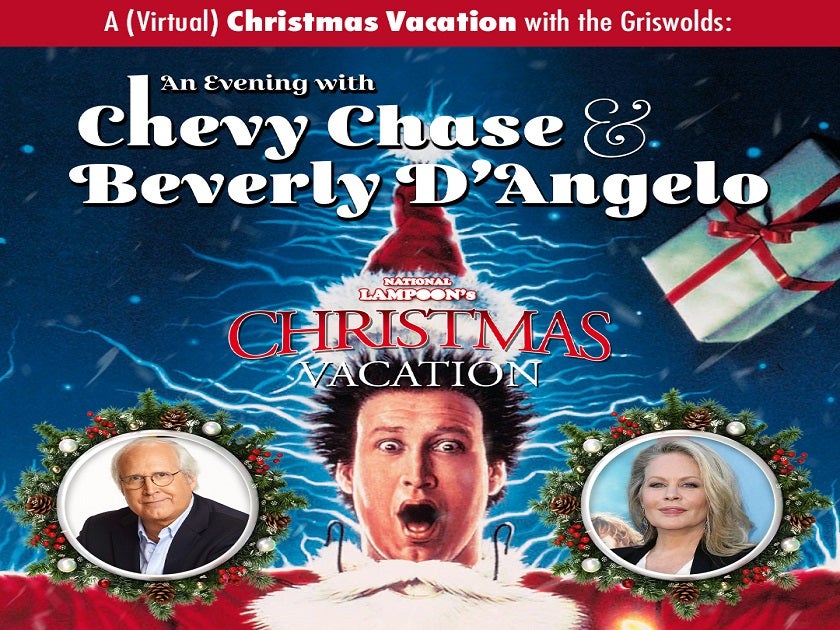 A (Virtual) Christmas Vacation with the Griswold’s: An Evening with Chevy Chase and Beverly D’Angelo