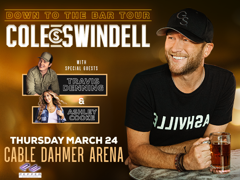 Cole Swindell Down to the Bar Tour
