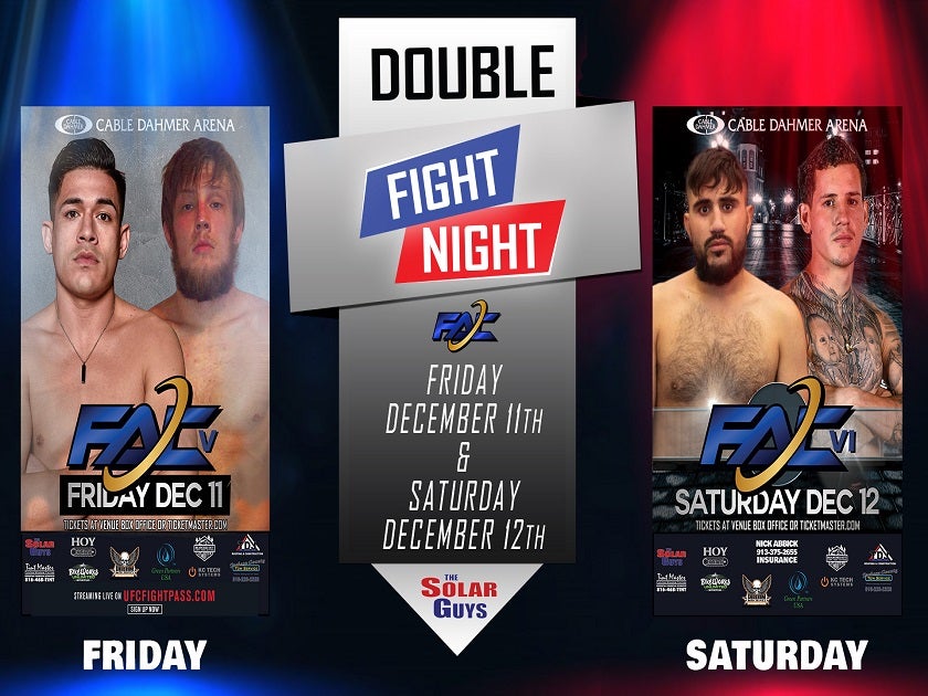 FAC MMA Fight Night Weekend Tickets 