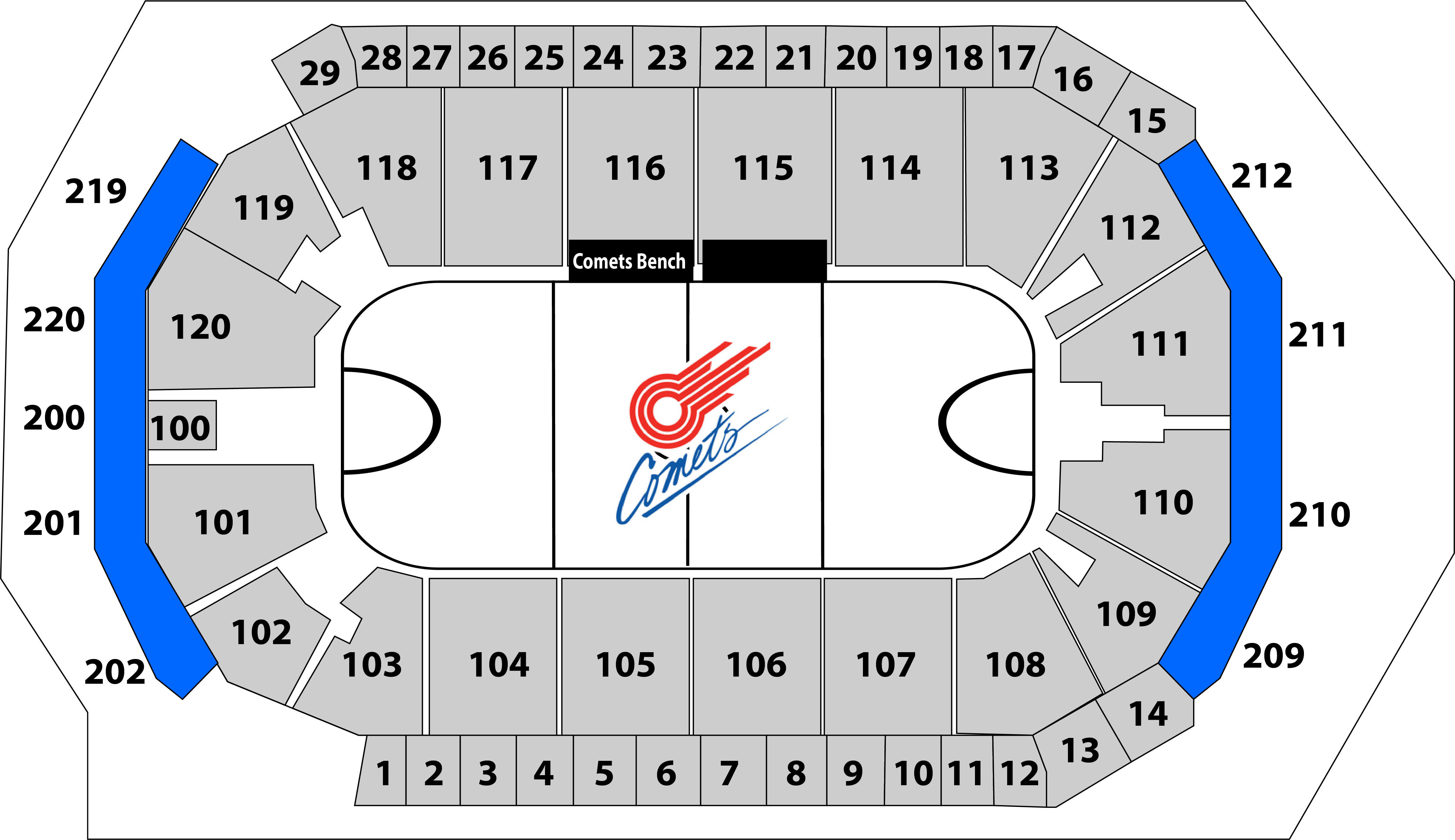 Soccer Seating Map 