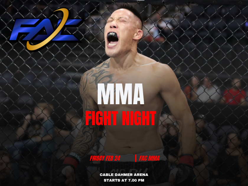 FAC MMA Fight Night Cable Dahmer Arena