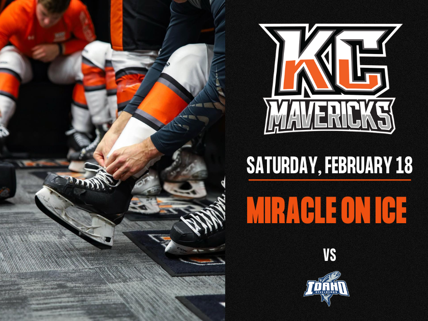 KC Mavericks Miracle On Ice Cable Dahmer Arena