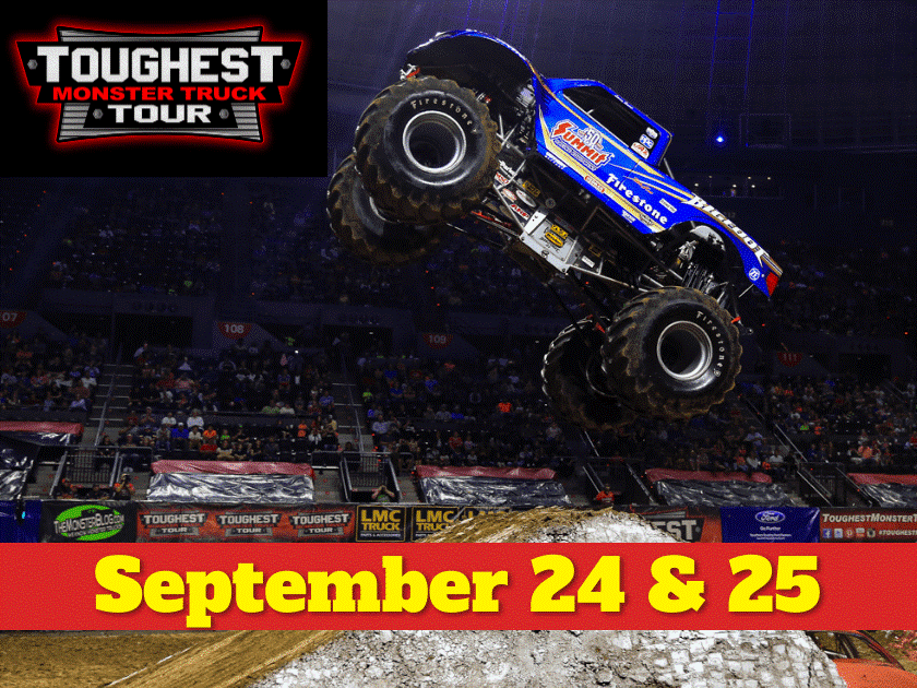 Toughest Monster Truck Tour Cable Dahmer Arena